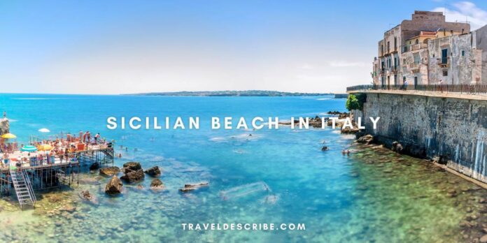 Sicilian Beach in Italy