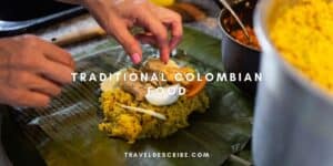 Traditional colombian food